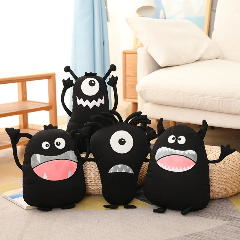 35cm 1pc cute monster plush toy funny monster fluffy black softdoll throw pillow cushion kids toys gift for boy
35cm 1pc cute monster plush toy funny monster fluffy black softdoll throw pillow cushion kids toys gift for boy