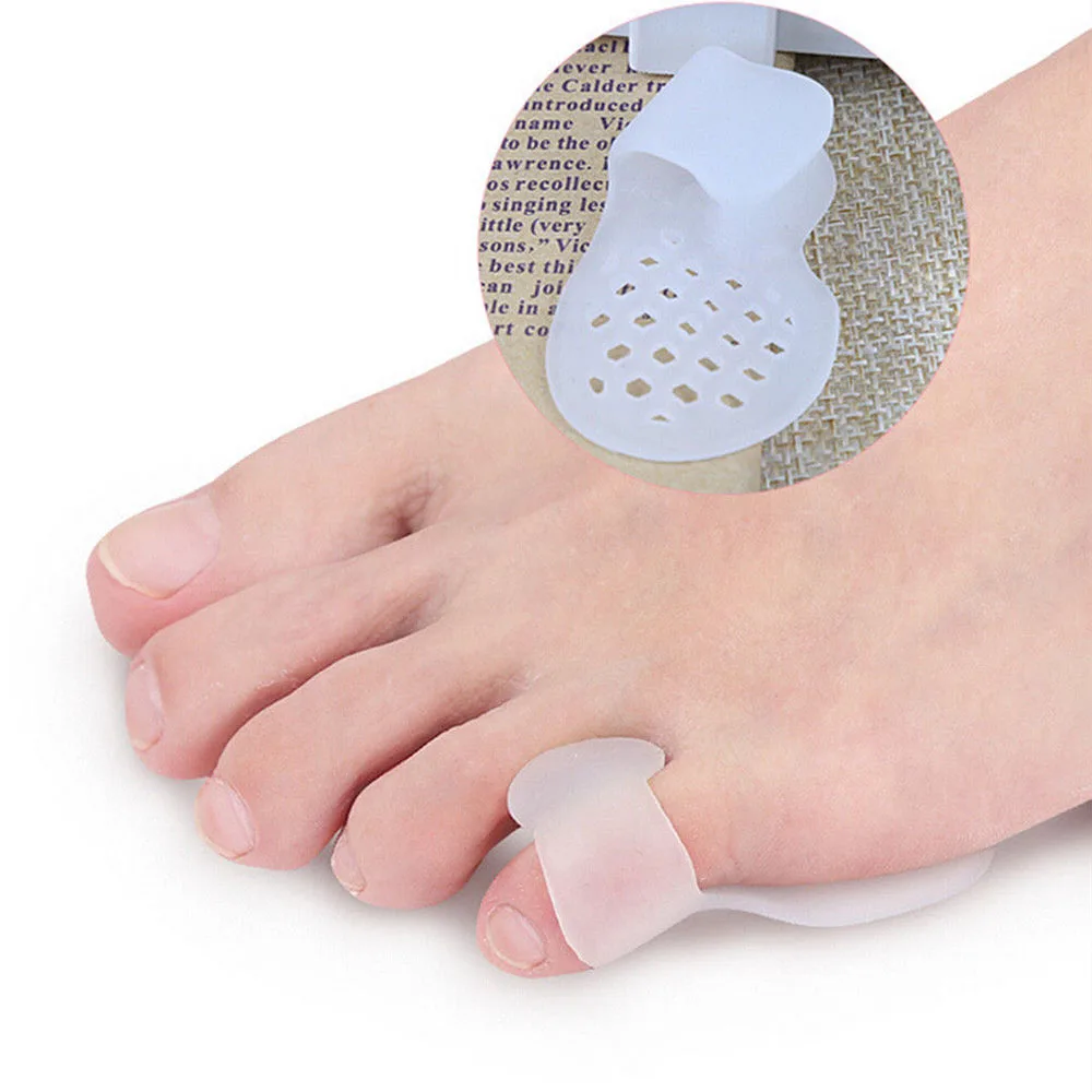 1 Pair Little Toe Thumb Silicone Bunion Guard Foot Care Orthopedic Toe Separators Finger Toe Separator
1 Pair Little Toe Thumb Silicone Bunion Guard Foot Care Orthopedic Toe Separators Finger Toe Separator