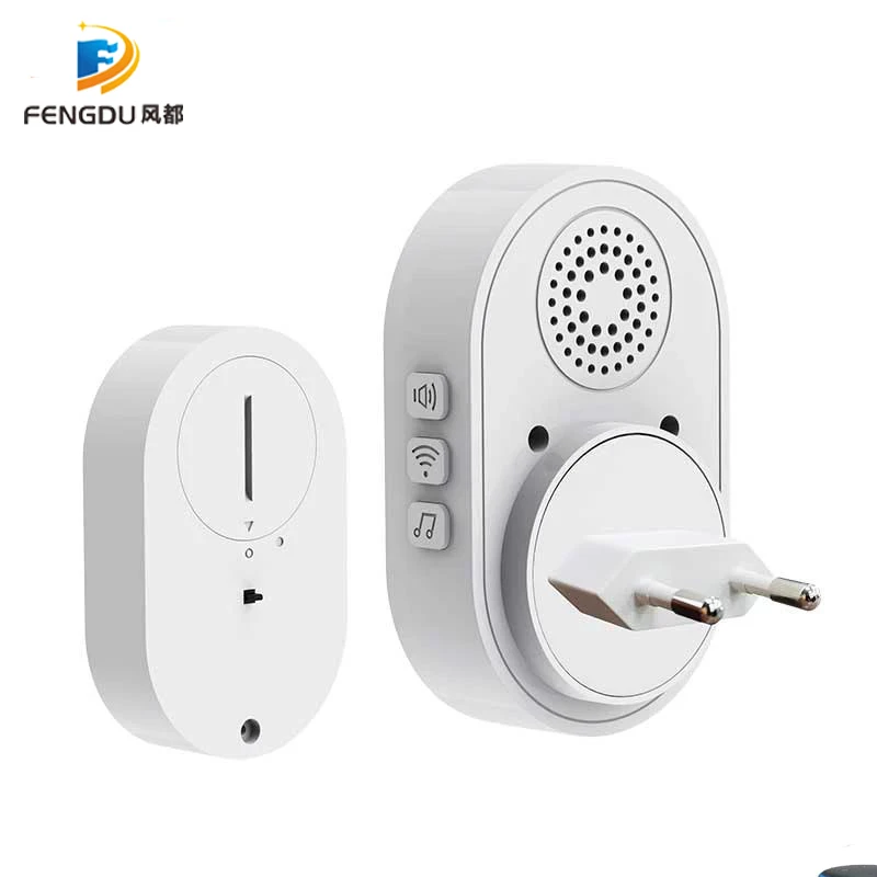 Tuya Alarm Host with Wireless 433MHz WIFI Doorbell Function Doorbell Kit Outdoor Doorbell Indoor Chime WIFI Smart Doorbell
Tuya Alarm Host with Wireless 433MHz WIFI Doorbell Function Doorbell Kit Outdoor Doorbell Indoor Chime WIFI Smart Doorbell