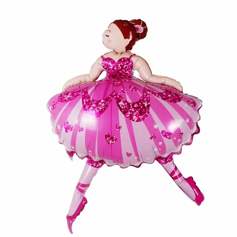 Sparkles Ballerina Ballet Dancer Girls Foil Helium Balloons Girl's Happy Birthday Party Decorations Globos Supplies
Sparkles Ballerina Ballet Dancer Girls Foil Helium Balloons Girl's Happy Birthday Party Decorations Globos Supplies