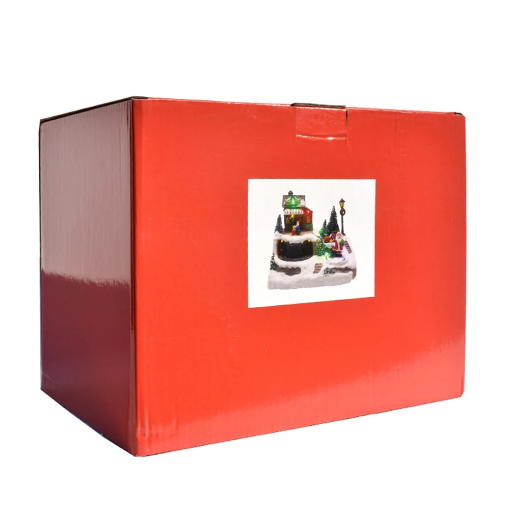 Christmas Decoration luminous Music Box European Style House LED Light Rotating Music Box Classical Artware Kids Birthday Gift 
Christmas Decoration luminous Music Box European Style House LED Light Rotating Music Box Classical Artware Kids Birthday Gift