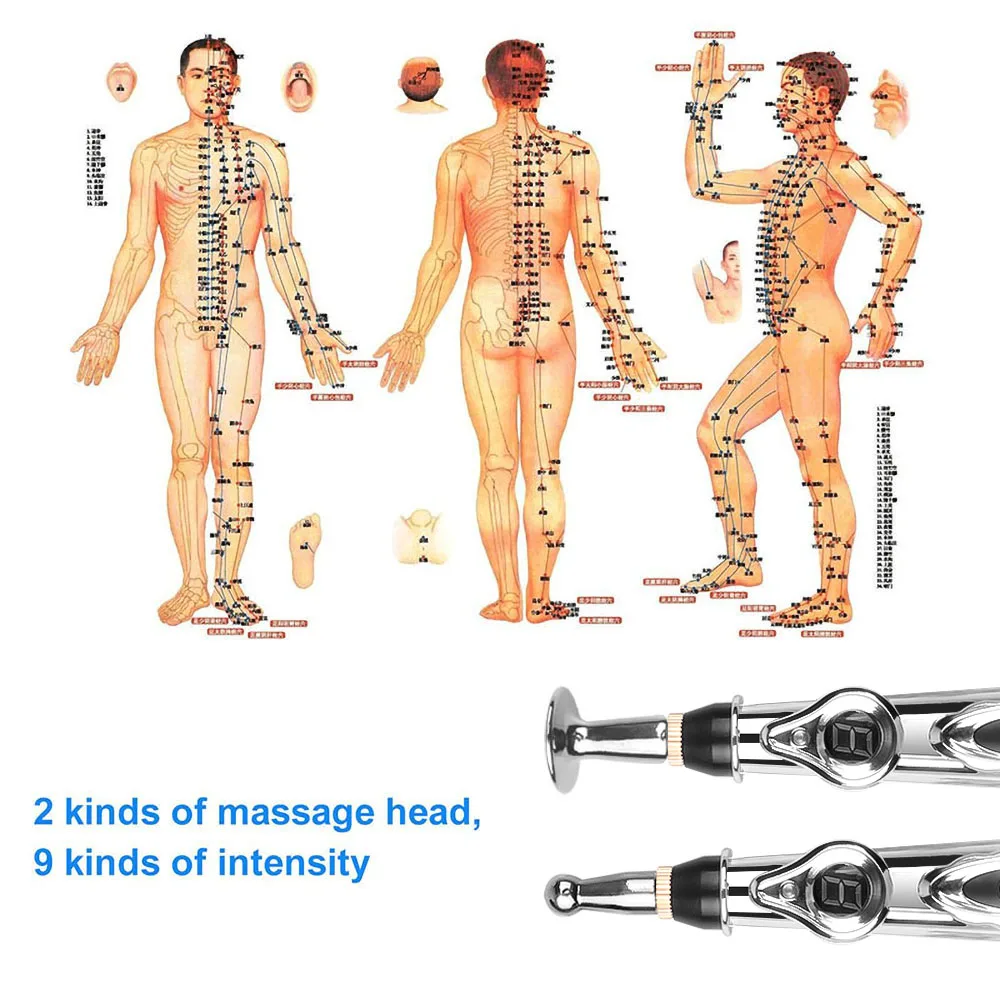 Новый Электрический меридиан лазерная терапия акупунктура энергетическая ручка