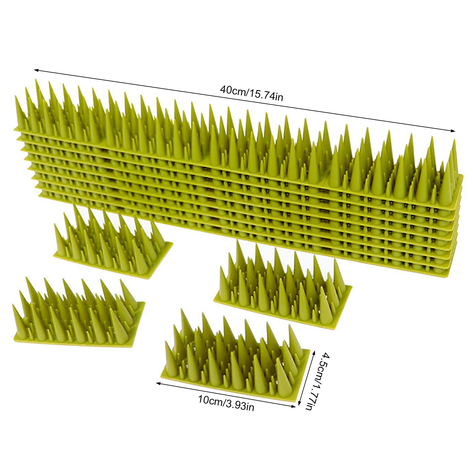 10pcs Anti Bird Cat Thief Thorn Intrudere Repellent Practical Deterrent Anti-theft Fencing Garden Fence Wall Spikes Dropshipping
10pcs Anti Bird Cat Thief Thorn Intrudere Repellent Practical Deterrent Anti-theft Fencing Garden Fence Wall Spikes Dropshipping