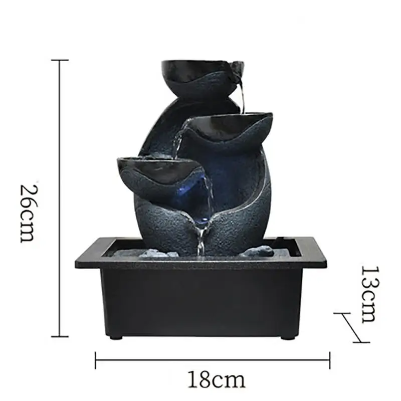 Desktop Fountain Decoration Cascading Rock Tabletop Water Fountains Waterfall Tiered Stone Running Water Landscape Decoration
Desktop Fountain Decoration Cascading Rock Tabletop Water Fountains Waterfall Tiered Stone Running Water Landscape Decoration