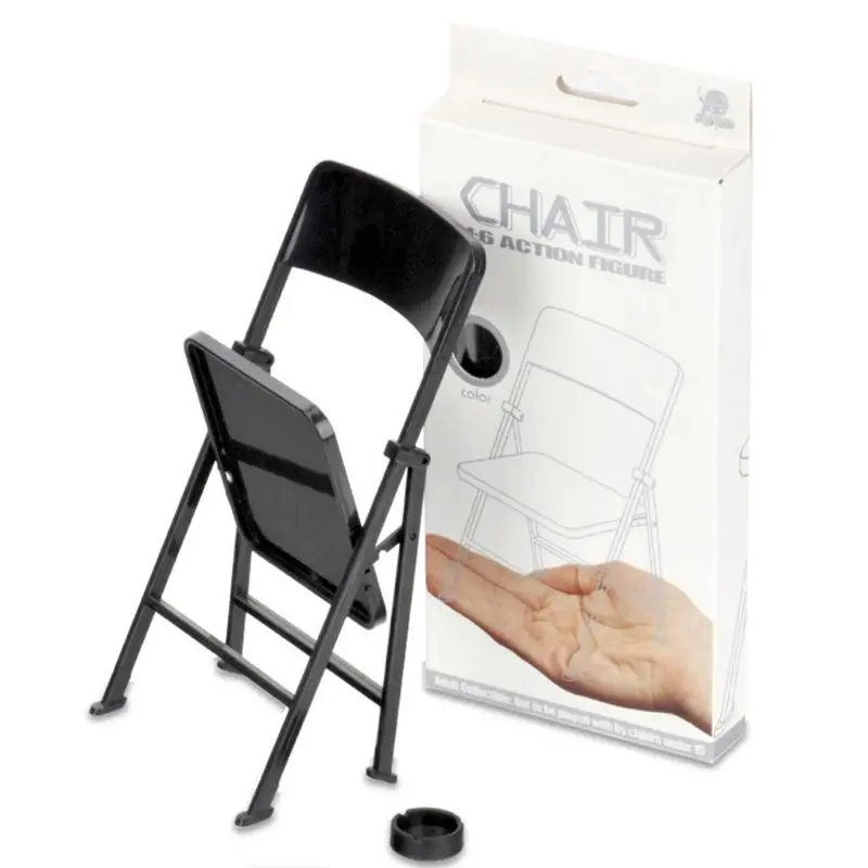 1:6 Scale Chair Display for 12" Action Figure Miniature Dollhouse Accessories Fun Folding Chair
1:6 Scale Chair Display for 12" Action Figure Miniature Dollhouse Accessories Fun Folding Chair