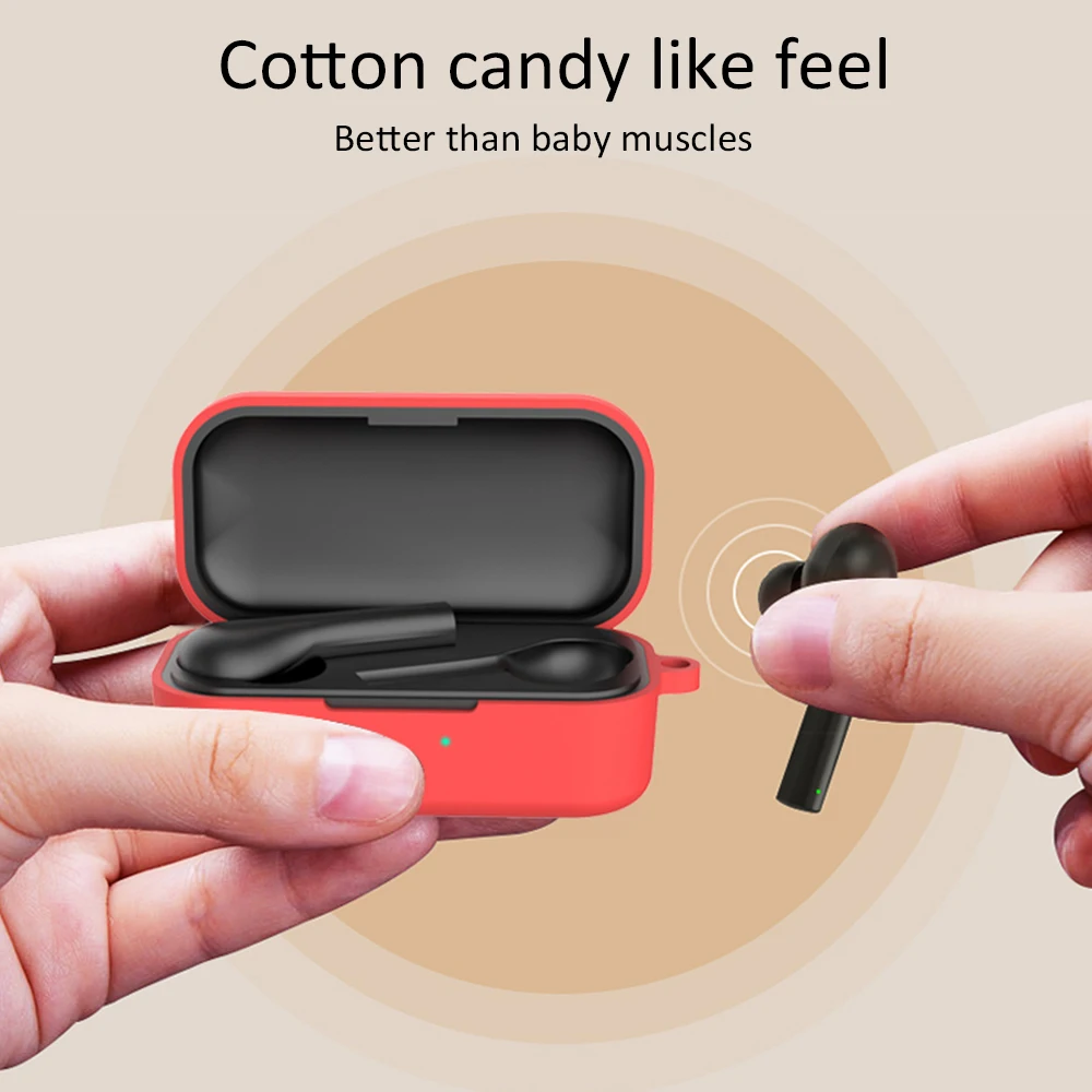 Silicone Earphone Case For QCY T5 true Wireless Bluetooth Earphone Shockproof Protective Bags for QCY T5 Cover Case Charging Box
Silicone Earphone Case For QCY T5 true Wireless Bluetooth Earphone Shockproof Protective Bags for QCY T5 Cover Case Charging Box