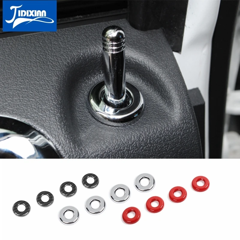 JIDIXIAN Car Door Lock Button Decoration Stickers for Jeep Patriot 2011 2012 2013 2014 2015 2016 Interior Accessories
JIDIXIAN Car Door Lock Button Decoration Stickers for Jeep Patriot 2011 2012 2013 2014 2015 2016 Interior Accessories
