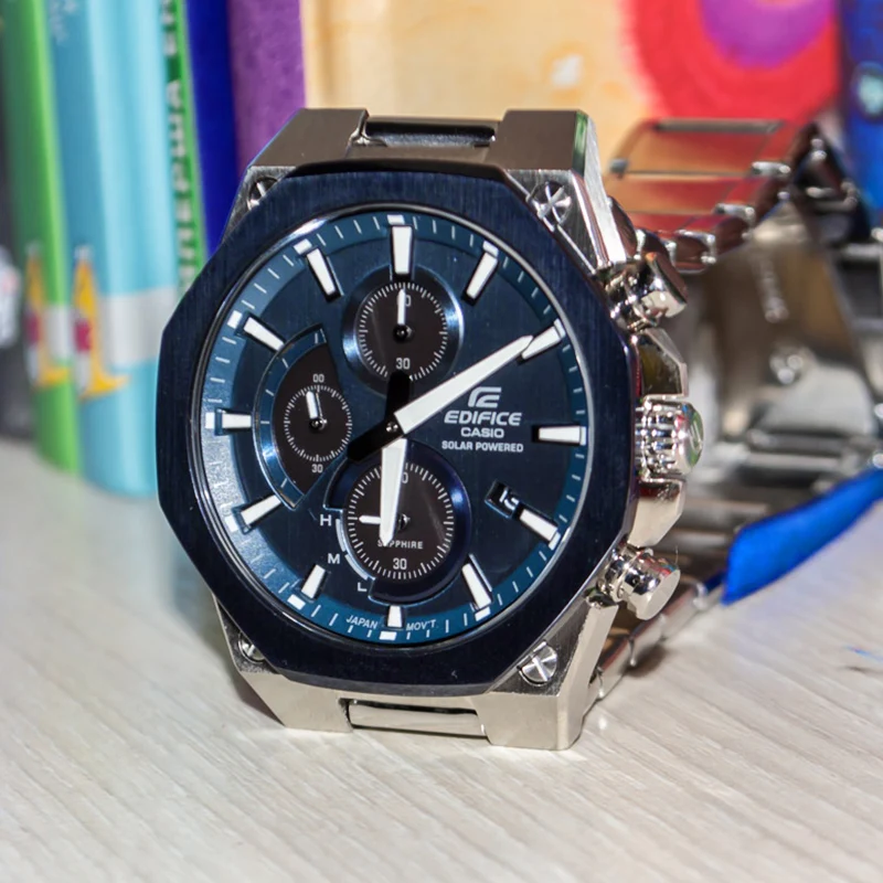 Часы Casio Edifice Мужские кварцевые брендовые Роскошные водонепроницаемые