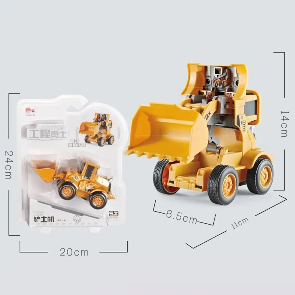 Children's Toy Collision Deformation Conversion Engineering Vehicle Excavator Gift Built-in Inertia Motor Quality ABS Material
Children's Toy Collision Deformation Conversion Engineering Vehicle Excavator Gift Built-in Inertia Motor Quality ABS Material