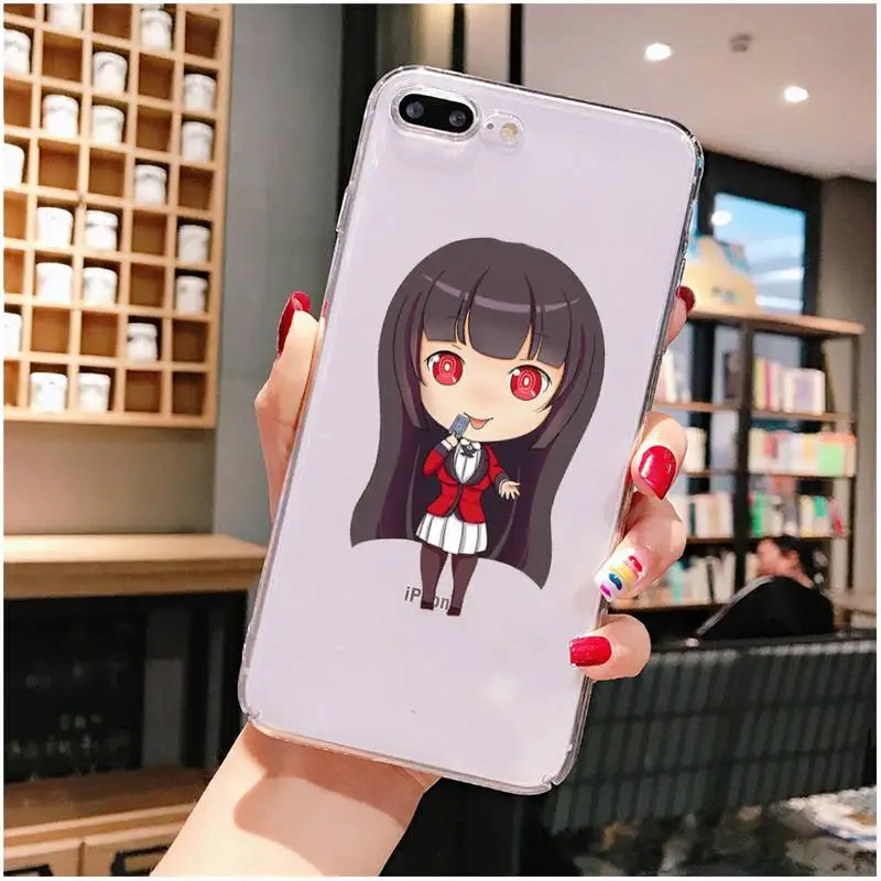 Jabami Yumeko Phone Case For iPhone X XS MAX 6 6s 7 7plus 8 8Plus 5 5S SE 2020 XR 11 11pro max Clear funda Cover
Jabami Yumeko Phone Case For iPhone X XS MAX 6 6s 7 7plus 8 8Plus 5 5S SE 2020 XR 11 11pro max Clear funda Cover