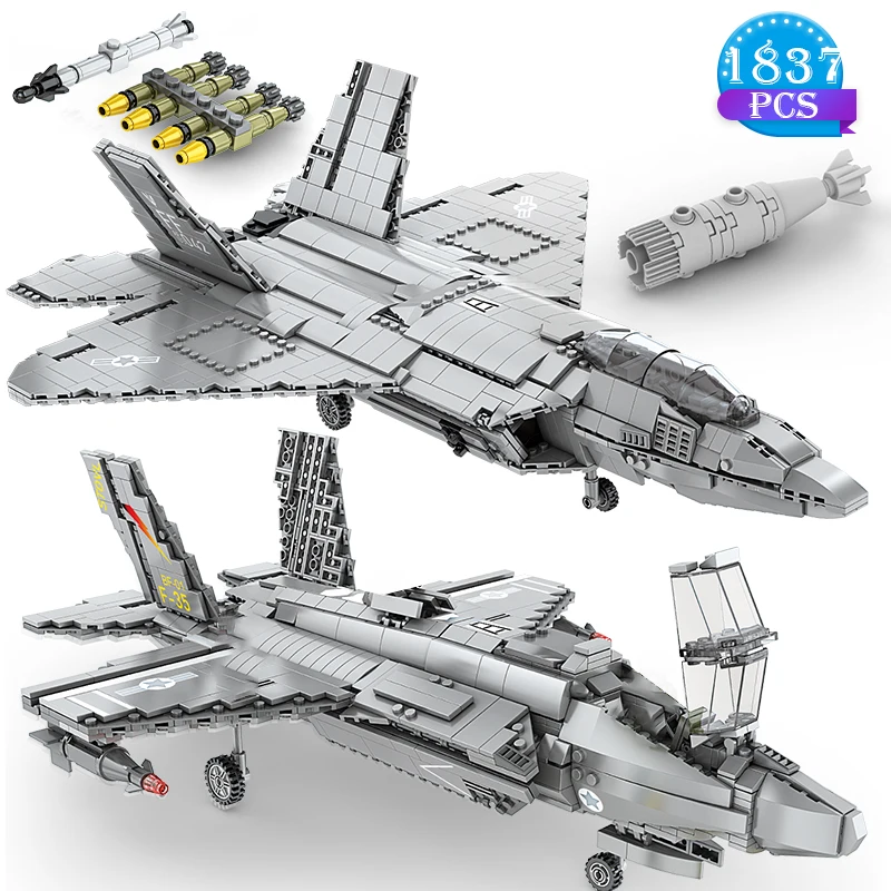 F-22 23 Ideas Military Series Building Blocks Military Aircraft Air Fighter Model Toys Birthday Christmas Gifts for Boyfriend
F-22 23 Ideas Military Series Building Blocks Military Aircraft Air Fighter Model Toys Birthday Christmas Gifts for Boyfriend