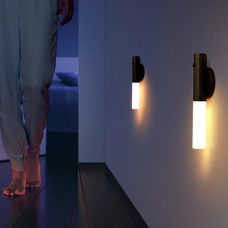 Portable Smart Sensor Night Light LED Wall Lamp Magnetic Attraction Base USB Charging Staircase Closet Room Aisle Lighting Lamp
Portable Smart Sensor Night Light LED Wall Lamp Magnetic Attraction Base USB Charging Staircase Closet Room Aisle Lighting Lamp