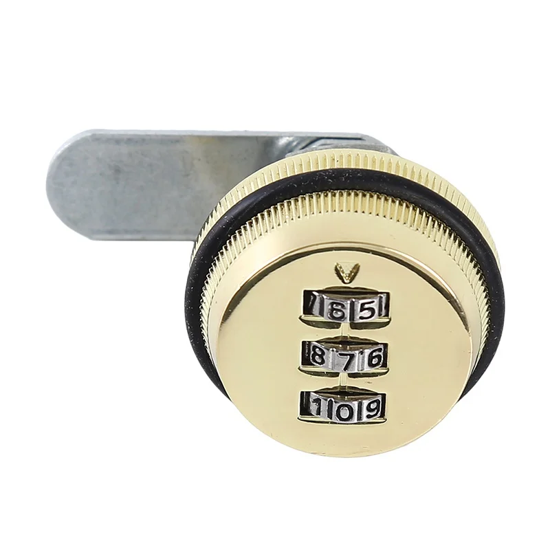 3 Digit Combination Cam Lock Keyless Password Lock Mailbox Cabinet Mechanical Locks for Mailbox Cabinet Door
3 Digit Combination Cam Lock Keyless Password Lock Mailbox Cabinet Mechanical Locks for Mailbox Cabinet Door