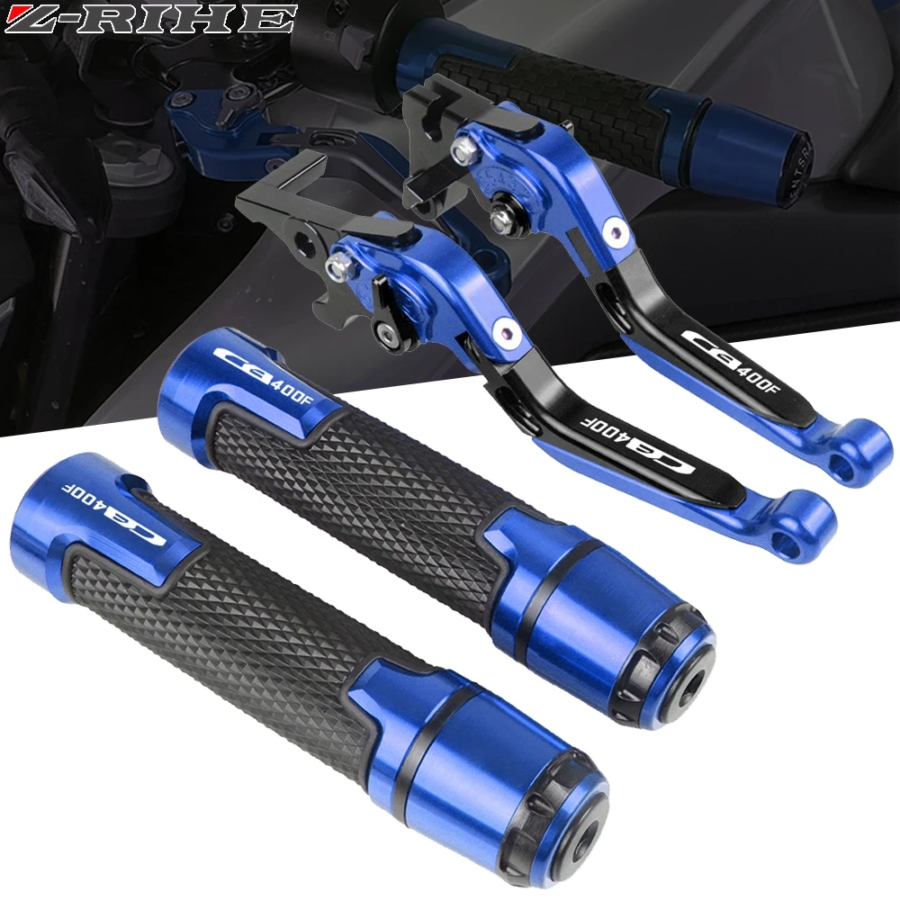 For Honda CB400F CB 400F 1989 1990-1991 Motorcycle CNC Adjustable Folding Extendable Brake Clutch Levers Handlebar Hand Grips
For Honda CB400F CB 400F 1989 1990-1991 Motorcycle CNC Adjustable Folding Extendable Brake Clutch Levers Handlebar Hand Grips