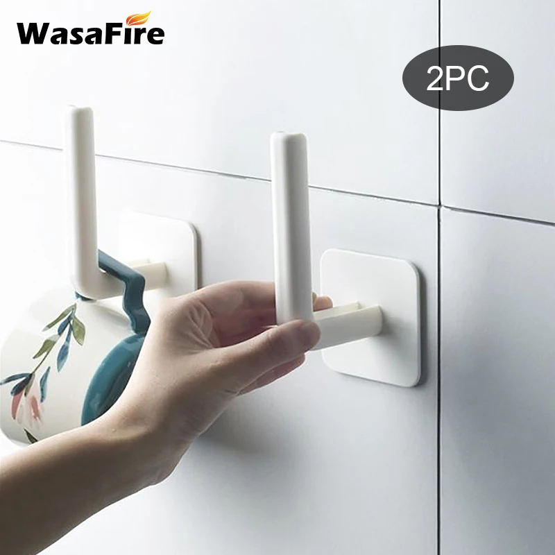 2PCS Kitchen Hooks Self Adhesive Paper Rack Roll Holder For Bathroom Towel Racks Hangers Tissue Shelf Home Storage Accessories
2PCS Kitchen Hooks Self Adhesive Paper Rack Roll Holder For Bathroom Towel Racks Hangers Tissue Shelf Home Storage Accessories