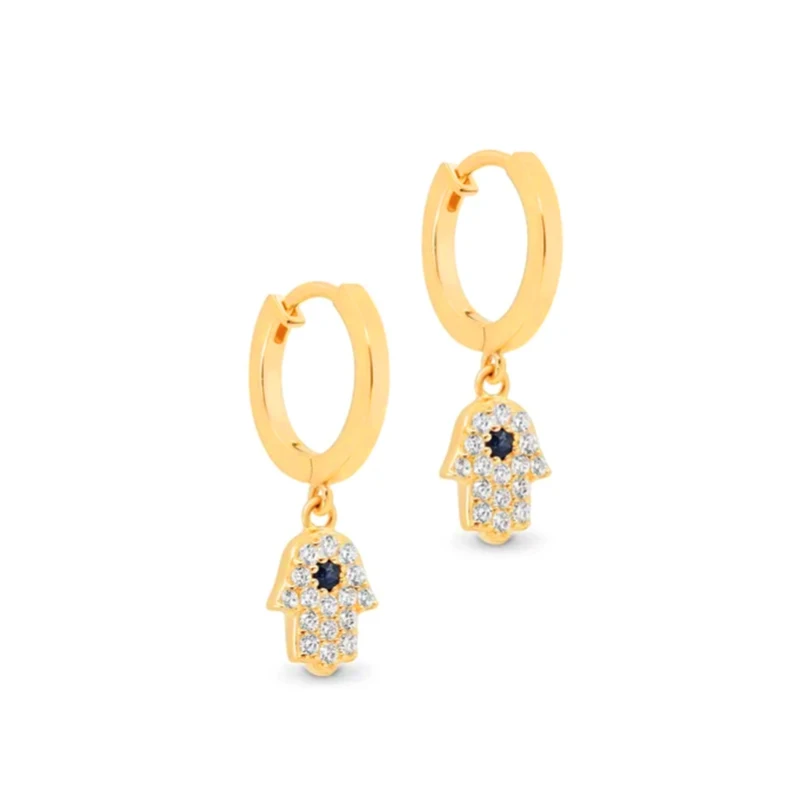 ROMAD Punk Zircon Palm Hoop Earrings For Women Fashion Luxurious INS Hand Piercing pendientes Earings Silver 925 Jewelry brincos
ROMAD Punk Zircon Palm Hoop Earrings For Women Fashion Luxurious INS Hand Piercing pendientes Earings Silver 925 Jewelry brincos