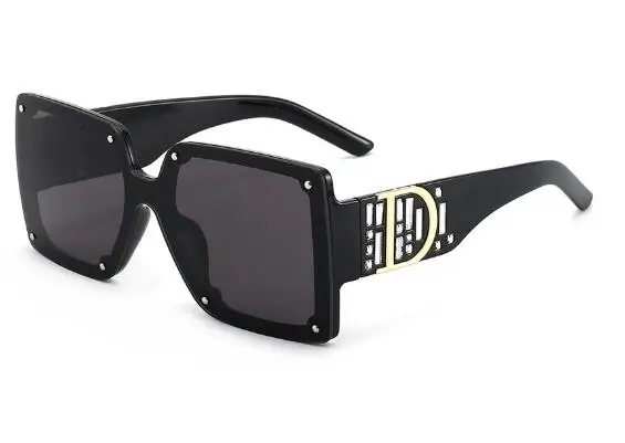 2021 New Designer Big Square Women Sunglasses Oversized Lady Shades D Letter Vintage Eyewear Brand Men Sun Glsses Oculos De Sol
2021 New Designer Big Square Women Sunglasses Oversized Lady Shades D Letter Vintage Eyewear Brand Men Sun Glsses Oculos De Sol