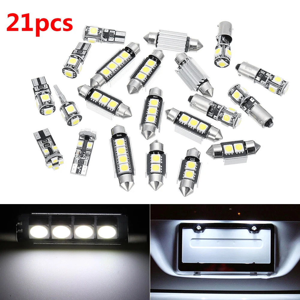 SUHU 21Pcs For BMW E46 Sedan Coupe M3 1999-2005 Canbus Car White Interior LED Top Front Rear Dome Map License Plate Lights Set
SUHU 21Pcs For BMW E46 Sedan Coupe M3 1999-2005 Canbus Car White Interior LED Top Front Rear Dome Map License Plate Lights Set