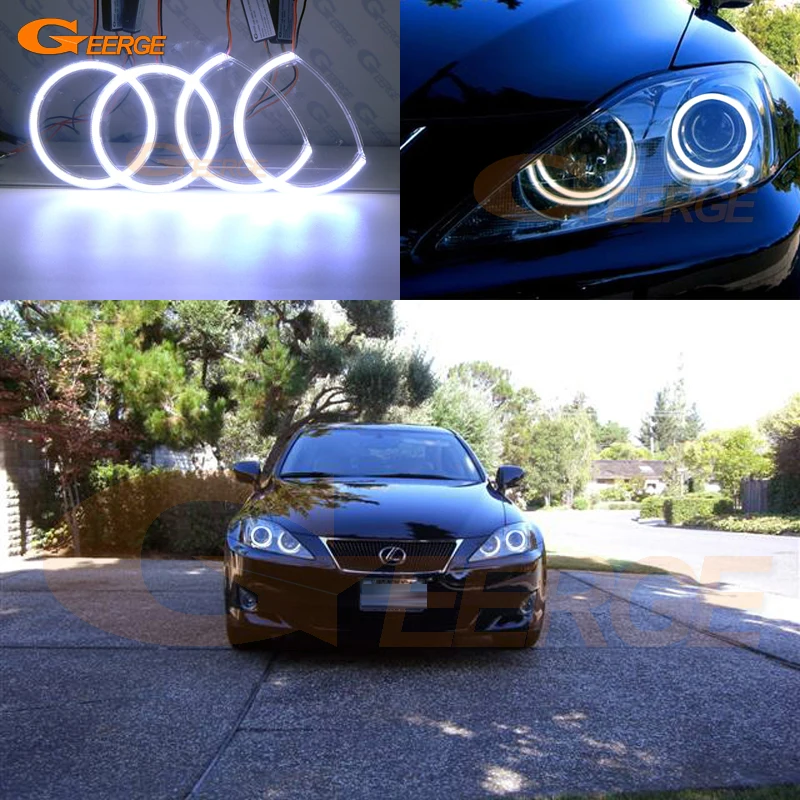 Для Lexus IS II IS220 IS250 IS300 IS350 F 2005 2006 2007 2008 2009 2010 ультра яркий COB комплект светодиодов