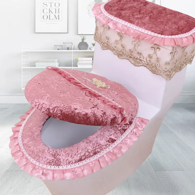 3 Pieces/Set Toilet Seat Cover With Storage Bag Golden Velvet Toilet Mat Washable Toilet Ring Pad Thick Toilet Ring Cushion
3 Pieces/Set Toilet Seat Cover With Storage Bag Golden Velvet Toilet Mat Washable Toilet Ring Pad Thick Toilet Ring Cushion