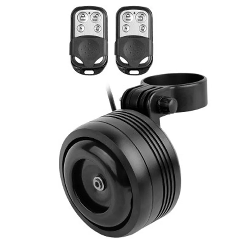 Bicycle Electronic Bell With Alarm 125db USB Charging Cycling Horns Bike Handlebar Alloy Anti-Theft Alarm Siren & Remote Control
Bicycle Electronic Bell With Alarm 125db USB Charging Cycling Horns Bike Handlebar Alloy Anti-Theft Alarm Siren & Remote Control