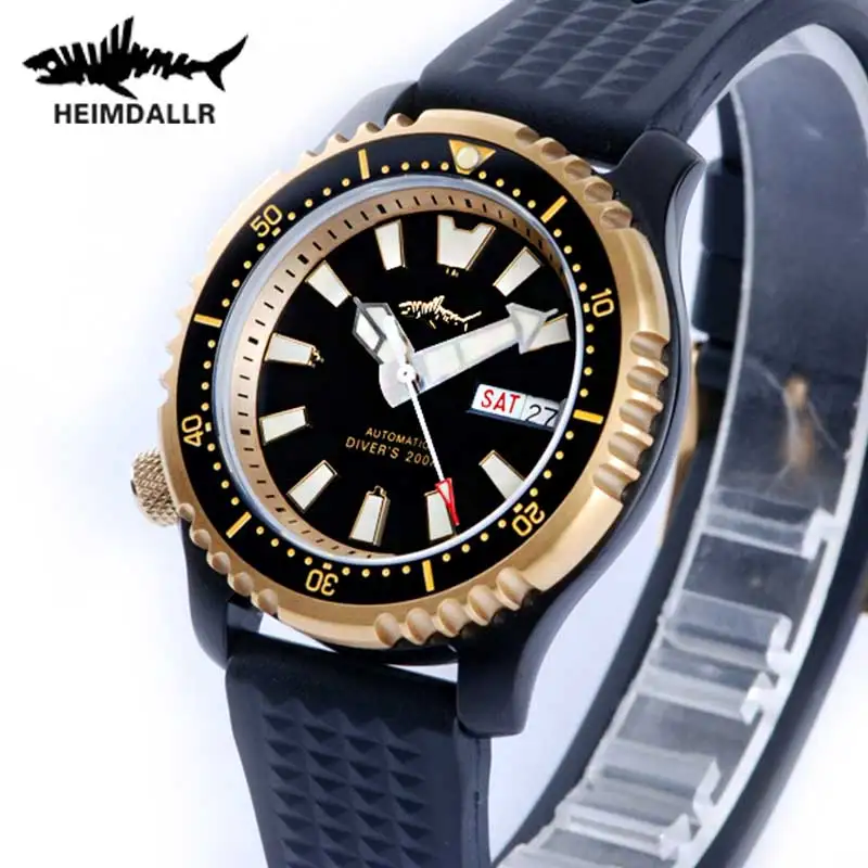 Heimdallr Men's Dive Watch Sapphire Glass 20ATM Water Resistance Japan NH36A Self-Winding Movement Mechanical Men's Wristwatch
Heimdallr Men's Dive Watch Sapphire Glass 20ATM Water Resistance Japan NH36A Self-Winding Movement Mechanical Men's Wristwatch