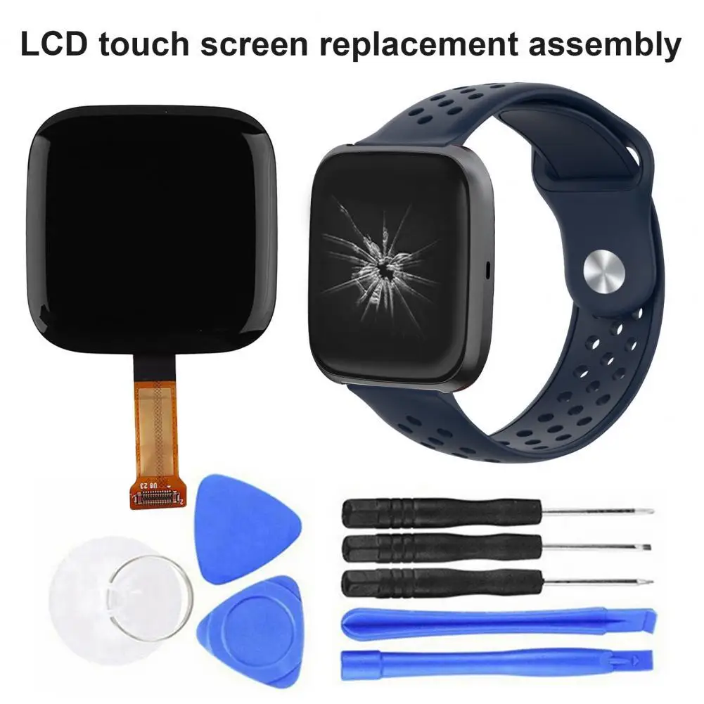High Quality Watch LCD Display Touch Screen Digitizer Assembly Replacement with Disassembly Tools for Versa 1/2 Factory Price
High Quality Watch LCD Display Touch Screen Digitizer Assembly Replacement with Disassembly Tools for Versa 1/2 Factory Price