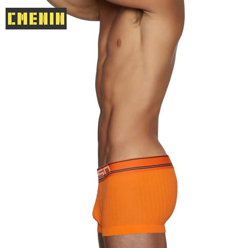 

CMENIN New Brand Cotton Gay Sexy Men Underpants Boxers Shorts Low Waist Trunks Man Underwear Boxer Men's Panties Funny BS3134