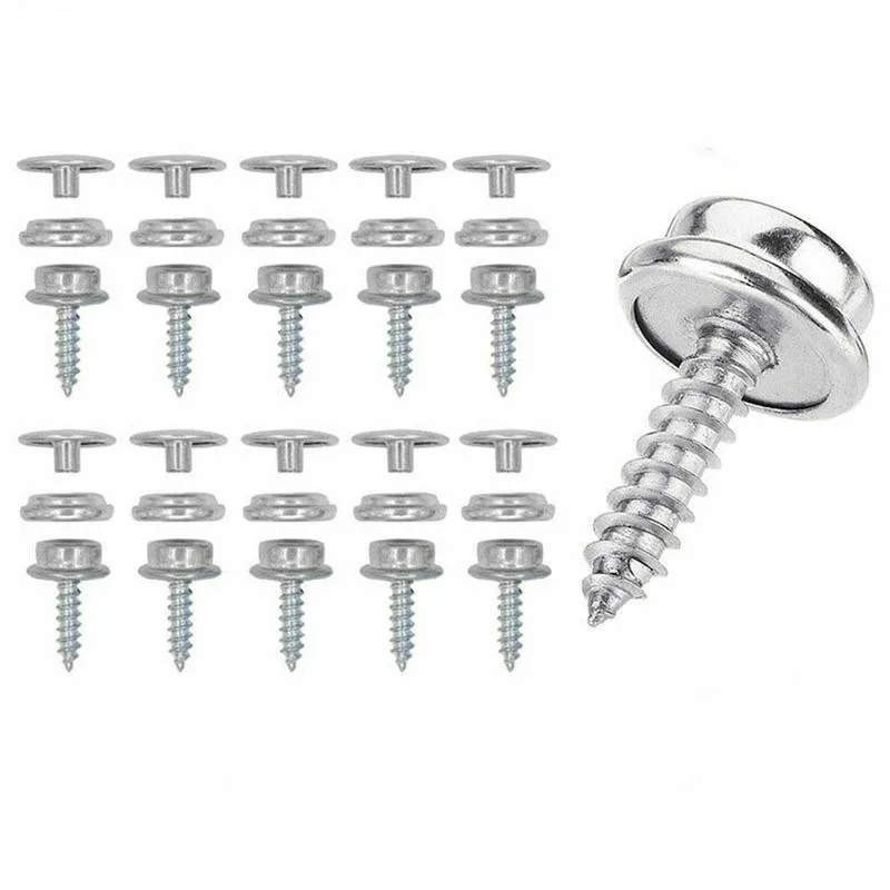20pcs/set Steel Canvas Screw Snap Fasteners Canvas Kit Jackets Boat Handbags Screw Cover Stud Snap For Leather
20pcs/set Steel Canvas Screw Snap Fasteners Canvas Kit Jackets Boat Handbags Screw Cover Stud Snap For Leather