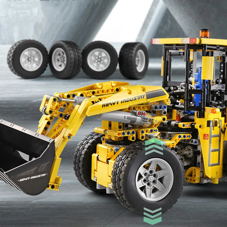 IN STOCK Bulldozer Engineering Vehicle Technology APP RC Compatible MOC 0836 Building Blocks Assembly Bricks Toys Gift 
IN STOCK Bulldozer Engineering Vehicle Technology APP RC Compatible MOC 0836 Building Blocks Assembly Bricks Toys Gift