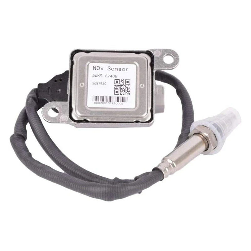NOx Nitrogen Oxide Sensor for Cummins 11.9L 15L ISX15 2013-2018 Freightliner Kenworth 3687930 4326870 5WK96740B 
NOx Nitrogen Oxide Sensor for Cummins 11.9L 15L ISX15 2013-2018 Freightliner Kenworth 3687930 4326870 5WK96740B