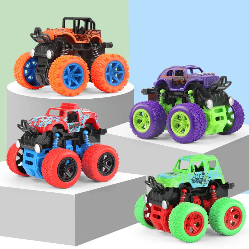 

Children Boy Toy Climbing Car Four-wheel Drive Inertial Stunt Off-road Vehicle model car for Birthday Gift