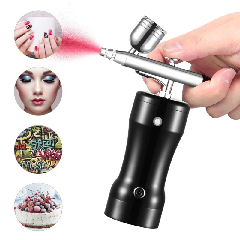 Professional Airbrush Kit 0.4mm 20CC Fluid Cup Single Action Airbrush Spray Gun and USB Rechargeable Air Compressor for Model
Professional Airbrush Kit 0.4mm 20CC Fluid Cup Single Action Airbrush Spray Gun and USB Rechargeable Air Compressor for Model