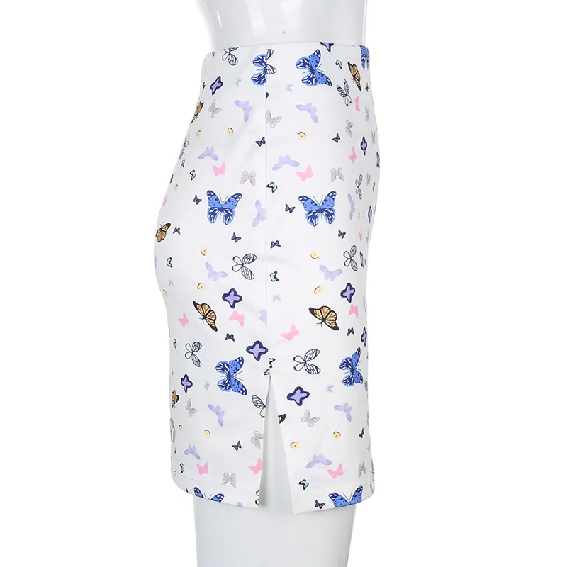 Summer Skirts Womens 2020 New Side Split Mini Skirt Butterfly Print Slim Straight Skirt
Summer Skirts Womens 2020 New Side Split Mini Skirt Butterfly Print Slim Straight Skirt