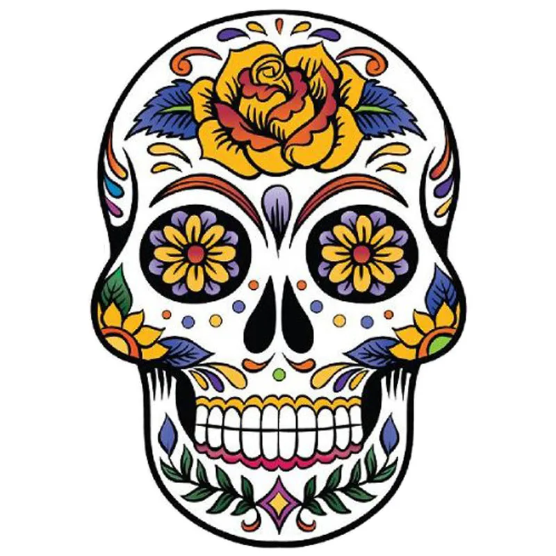 Car Sticker DAY OF THE DEAD Rockabilly Rock Vintage Sugar Skull Reflective Parts Exterior Accessories PVC Decal
Car Sticker DAY OF THE DEAD Rockabilly Rock Vintage Sugar Skull Reflective Parts Exterior Accessories PVC Decal