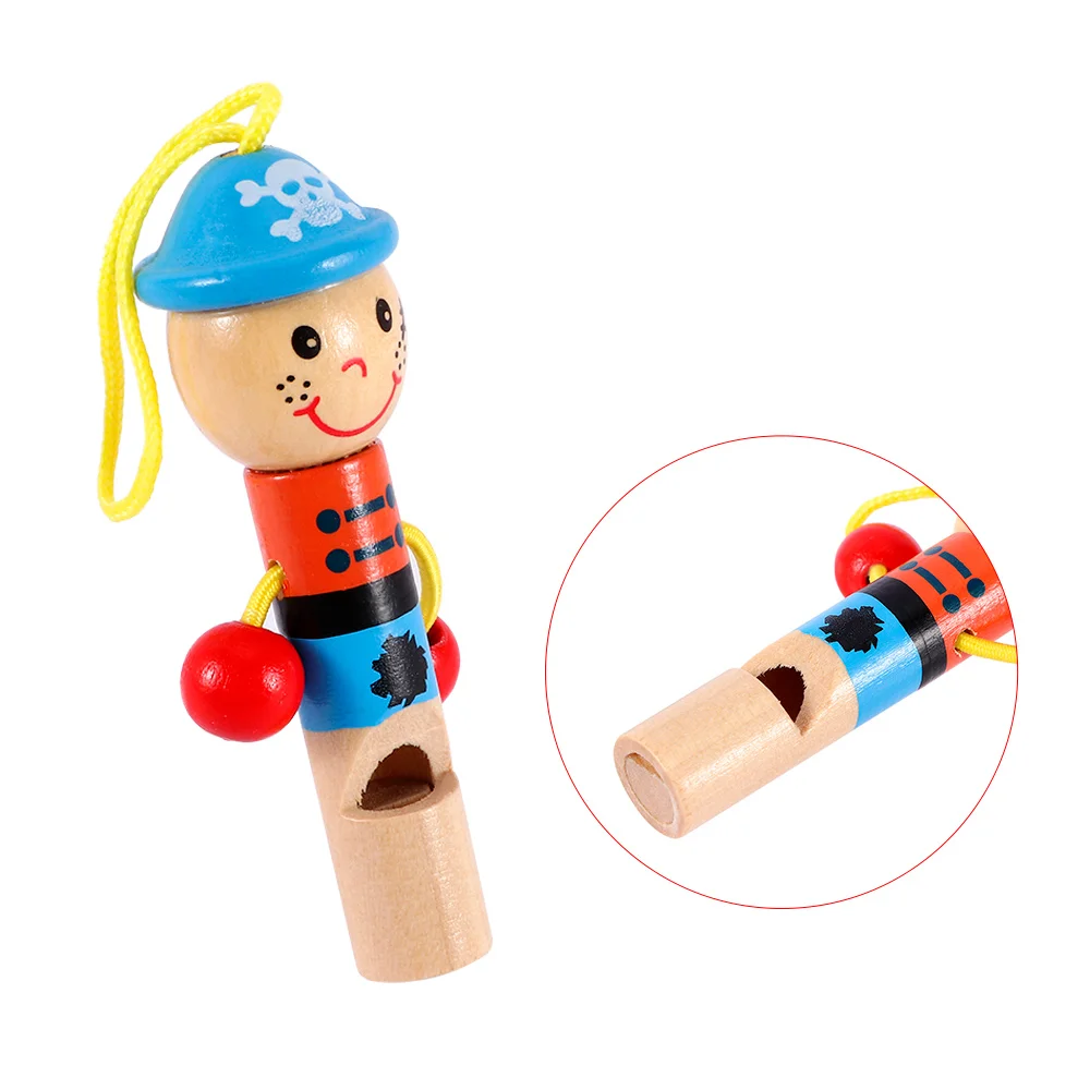Little Pirate Whistle Children Kids Wooden Whistle Cartoon Whistle Toy Gift for Children 
Little Pirate Whistle Children Kids Wooden Whistle Cartoon Whistle Toy Gift for Children