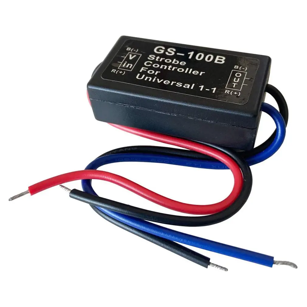 Flash Strobe Controller Flash Module Suitable For LED Brake Light Tail Stop Light 6-30V Flash Controller
Flash Strobe Controller Flash Module Suitable For LED Brake Light Tail Stop Light 6-30V Flash Controller