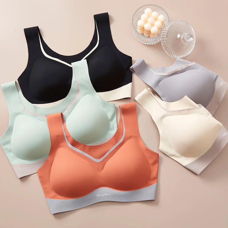 Seamless Sports Bra Push Up Underwear for Women Wireless Bra One Piece Sleep Girl's Bra Small Chest Plus Size Linger
Seamless Sports Bra Push Up Underwear for Women Wireless Bra One Piece Sleep Girl's Bra Small Chest Plus Size Linger