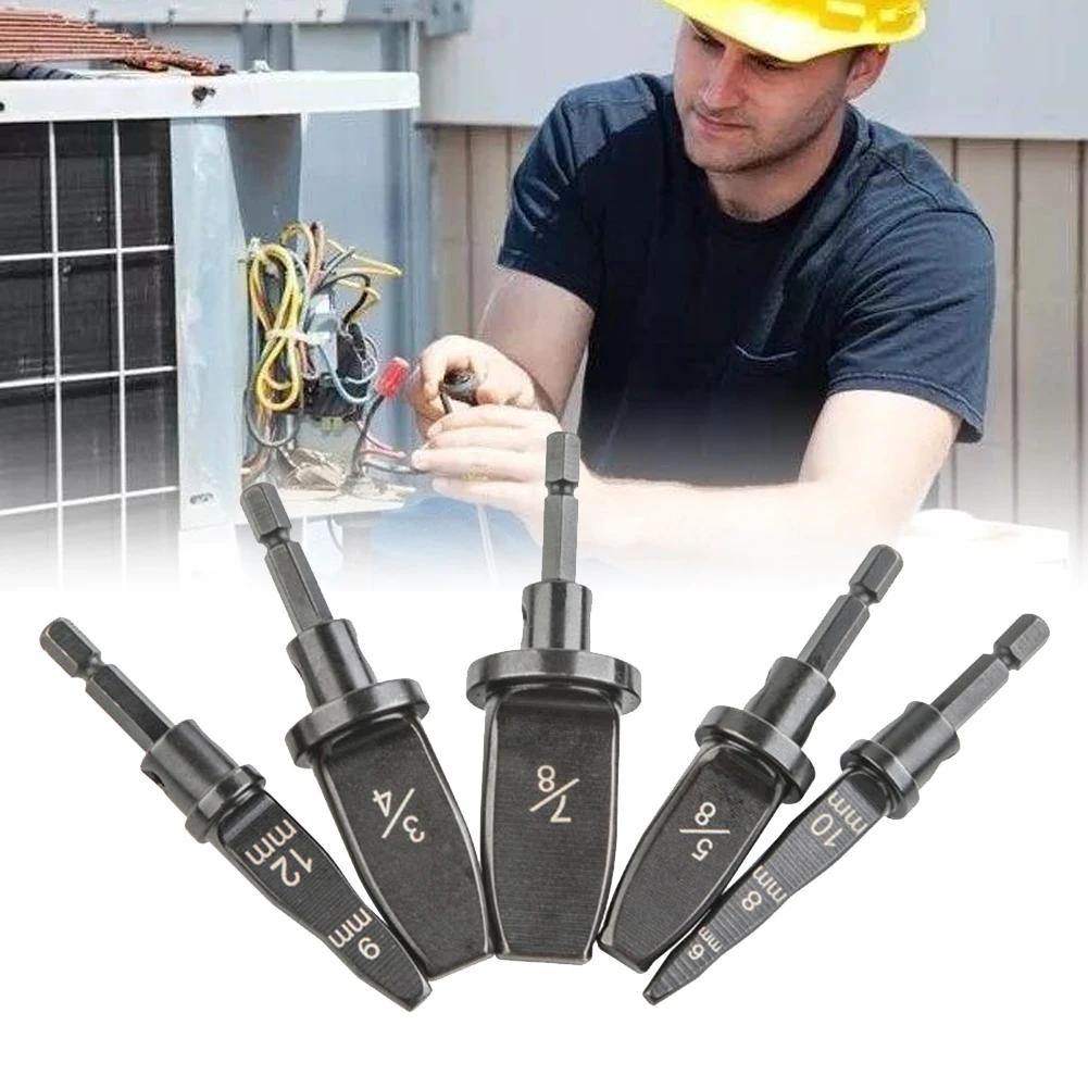 5pcs expander inch forging tool drill bit carbon steel hexagonal handle air conditioning copper pipe flaring tool
5pcs expander inch forging tool drill bit carbon steel hexagonal handle air conditioning copper pipe flaring tool
