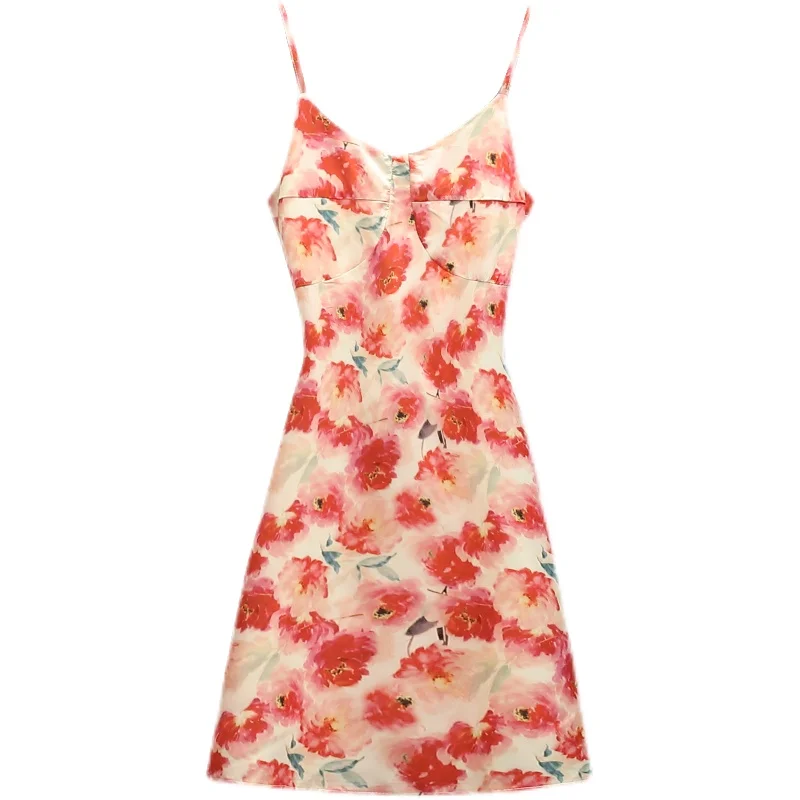 EHQAXIN Floral Sling Dresses For Women Summer Sexy Large Size V-Neck Sleeveless A-Line Mini High-Waist Slim Dress Ladies L-4XL
EHQAXIN Floral Sling Dresses For Women Summer Sexy Large Size V-Neck Sleeveless A-Line Mini High-Waist Slim Dress Ladies L-4XL