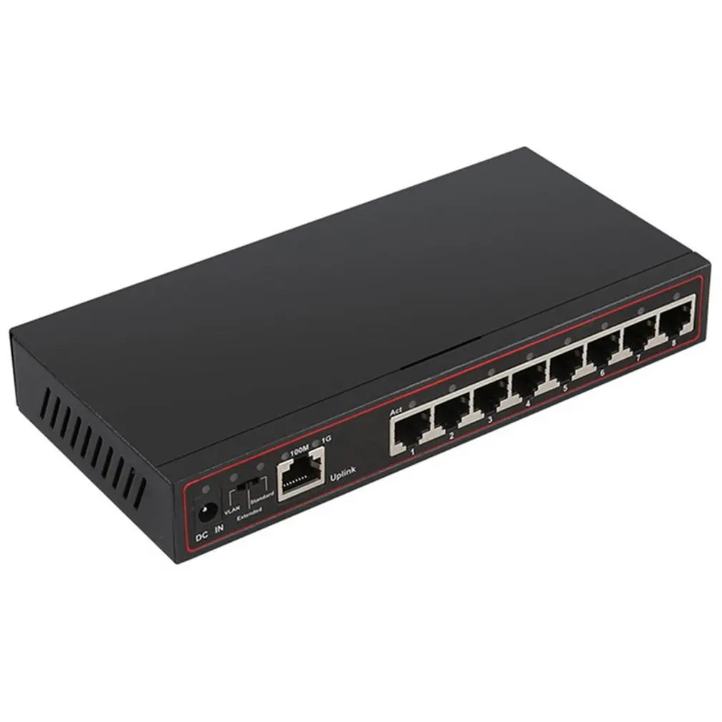 9-портовый гигабитный коммутатор Vlan, инцеватор, офисный огнестойкий разветвитель, шунтирующий порт, Защита сети, высокая производительност...
9-портовый гигабитный коммутатор Vlan, инцеватор, офисный огнестойкий разветвитель, шунтирующий порт, Защита сети, высокая производительност...