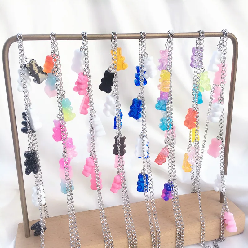 7-color jewelry 2020 for women necklace for women hip-hop neck chain female accessories fashion goth цепь на шею Bear Pendant
7-color jewelry 2020 for women necklace for women hip-hop neck chain female accessories fashion goth цепь на шею Bear Pendant