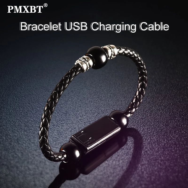 Micro USB Type C Charging Cable Bracelet For Huawei P40 P30 P20 Xiaomi Redmi 5 Mobile Phone Portable mobile power Charger Cable
Micro USB Type C Charging Cable Bracelet For Huawei P40 P30 P20 Xiaomi Redmi 5 Mobile Phone Portable mobile power Charger Cable
