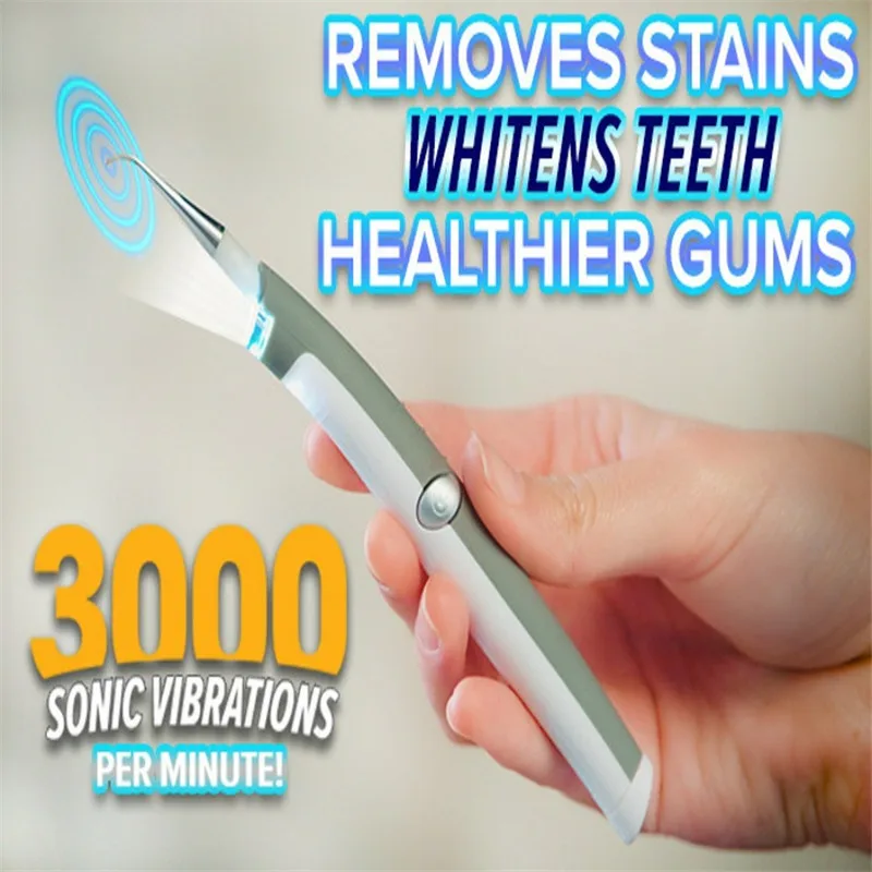 Portable Electric Sonic Dental Scaler Mini Household Tooth Calculus Remover Teeth Whitening Oral Hygiene Plaque Remover Tool
Portable Electric Sonic Dental Scaler Mini Household Tooth Calculus Remover Teeth Whitening Oral Hygiene Plaque Remover Tool
