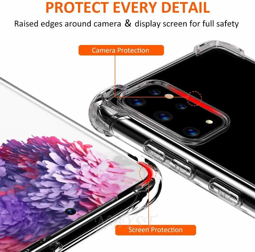 Силиконовый чехол с подушкой безопасности для Nokia 2 4 7 3 5 8 1 6 противоударный Plus
