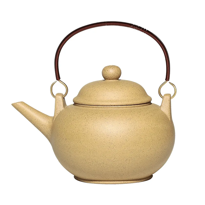 Yixing Zisha pot raw ore sesame section mud horizontal beam pot single hole special price tea pot tea set
Yixing Zisha pot raw ore sesame section mud horizontal beam pot single hole special price tea pot tea set