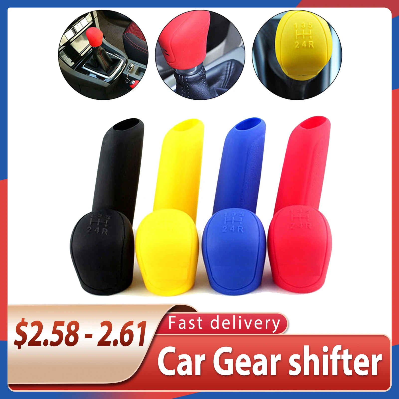 2Pcs/Set Silicone Gear Shift Knob Cover Car Handbrake Cover Hand Brake For Universal Car Acceossories
2Pcs/Set Silicone Gear Shift Knob Cover Car Handbrake Cover Hand Brake For Universal Car Acceossories