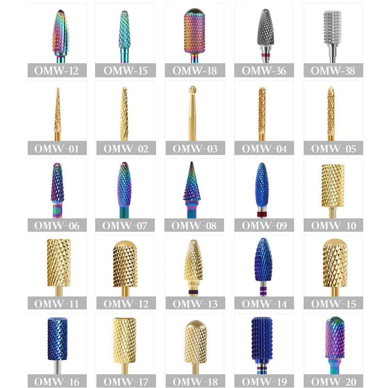 Color Plating Alloy Tungsten Steel Sanding Bit Manicure Machine Nail Accessories Milling Cutter Manicure Machine Nail Bits
Color Plating Alloy Tungsten Steel Sanding Bit Manicure Machine Nail Accessories Milling Cutter Manicure Machine Nail Bits