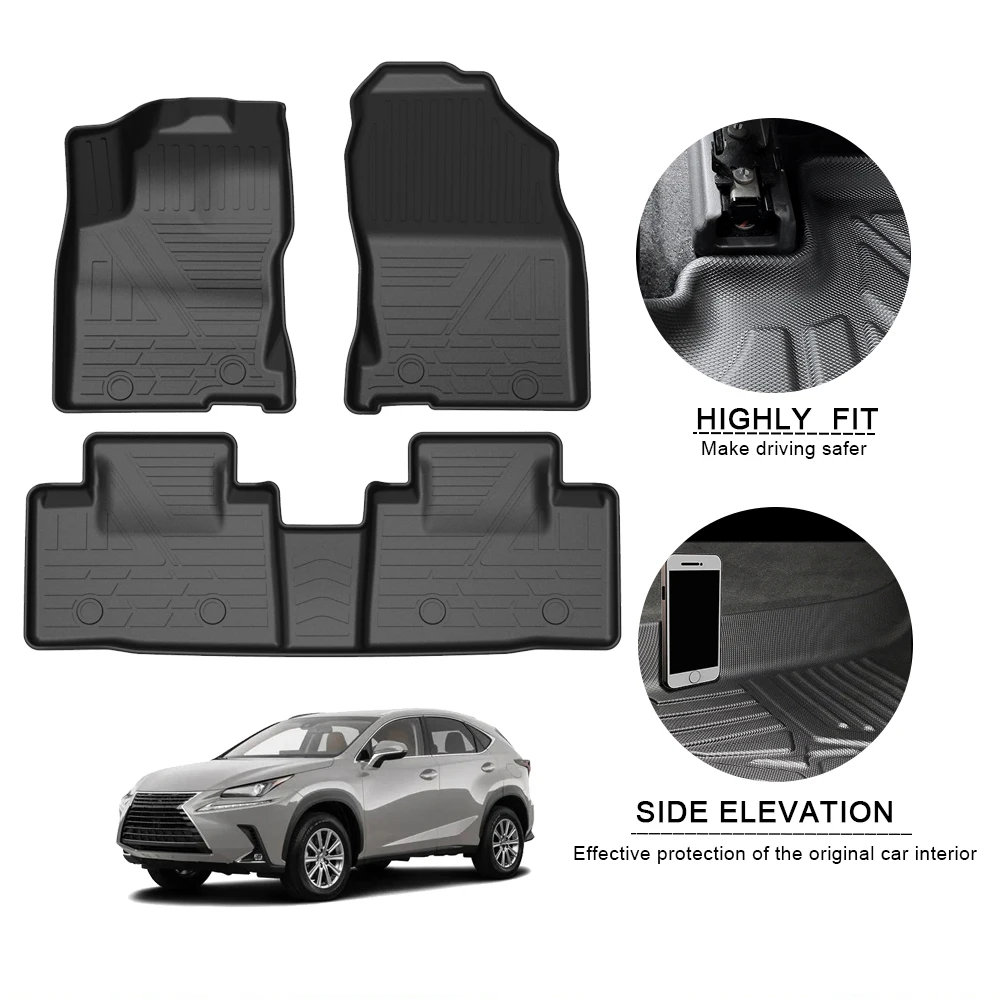 Car Floor Mats For Lexus NX 2015-2020 TPE Auto Foot Pad Non-Slip Waterproof Rubber Carpets Automobile Interior Accessories
Car Floor Mats For Lexus NX 2015-2020 TPE Auto Foot Pad Non-Slip Waterproof Rubber Carpets Automobile Interior Accessories
