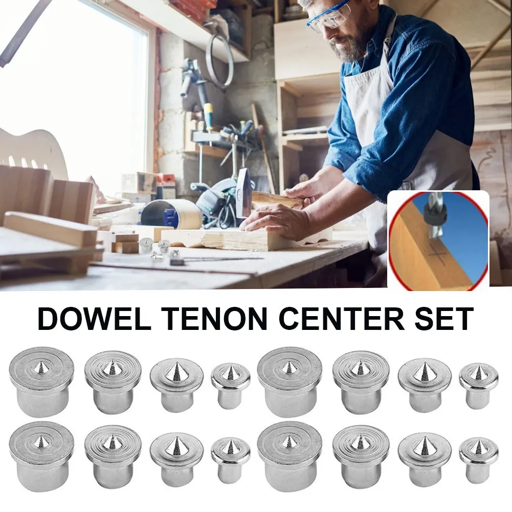 16Pcs 6 -12mm Screw Drill Dowel Pins Center Point Set Solid & Hollow Drill Center Dowel Tenon Power Parts Tool Accessories
16Pcs 6 -12mm Screw Drill Dowel Pins Center Point Set Solid & Hollow Drill Center Dowel Tenon Power Parts Tool Accessories